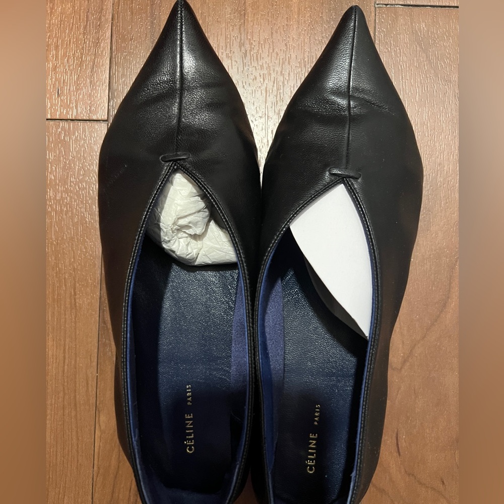 Celine flats size 36.5/ Black